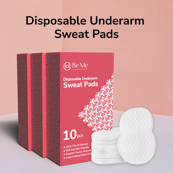 Disposable Underarm Sweat Pads – Pack of 3